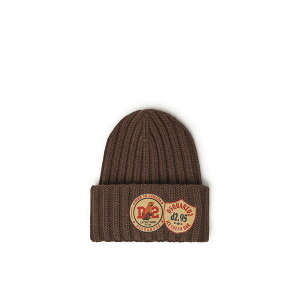 fB[XNGA[h Y Xq ANZT[ Wool Logo Beanie Brown