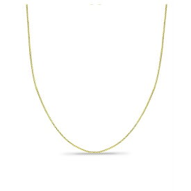 ジャニ ベルニーニ レディース ネックレス・チョーカー・ペンダントトップ アクセサリー Box Link 16" Chain Necklace in Sterling Silver, Created for Macy's Gold Over Silver