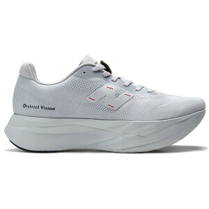 New Balance �j���[�o�����X ���f�B�[�X �X�j�[�J�[ �yNew Balance FuelCell SuperComp Elite v5 District Vision Pearl Grey (Women's)�z �T�C�Y US_7(24.0cm) Pearl Grey/Black