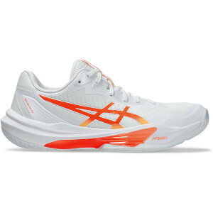 ASICS �A�V�b�N�X ���f�B�[�X �X�j�[�J�[ �yASICS Sky Elite FF 3 White Vivid Coral (Women's)�z �T�C�Y US_W_12 White/Vivid Coral