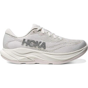 Hoka One One �z�J�I�l�I�l ���f�B�[�X �X�j�[�J�[ �yHoka One One Rincon 4 White Silver (Women's)�z �T�C�Y US_7(24.0cm) White/Silver