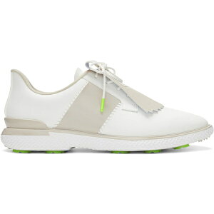 G/FORE G�t�H�A ���f�B�[�X �X�j�[�J�[ �yG/FORE Gallivan2R Side Stripe Kiltie Golf Shoe Snow Stone (Women's)�z �T�C�Y US_9.5(26.5cm) Snow/Stone