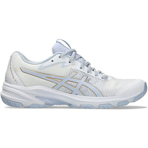 ASICS �A�V�b�N�X ���f�B�[�X �X�j�[�J�[ �yASICS Netburner Professional FF 4 White Blue Fade (Women's)�z �T�C�Y US_8.5(25.5cm) White/Blue Fade