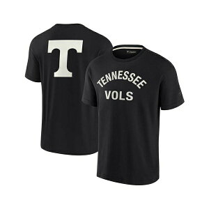 t@ieBNX VOl`[ fB[X Jbg\[ gbvX Men's and Women's Black Tennessee Volunteers Super Soft Short Sleeve T-shirt Black