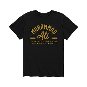 �G�A�E�F�[�u�X �����Y �V���c �g�b�v�X Men's Muhammad Ali Characteristics T-shirt Black