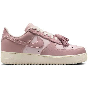 Nike �i�C�L ���f�B�[�X �X�j�[�J�[ �yNike Air Force 1 Low Pink Oxford Tassels (Women's)�z �T�C�Y US_8.5(25.5cm) Pink Oxford/Sail