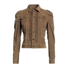 【送料無料】 ディースクエアード レディース ジャケット＆ブルゾン アウター Jackets Khaki