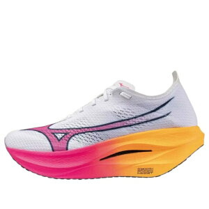 Mizuno �~�Y�m �����Y �X�j�[�J�[ white/pink tetra/tang orange �yMizuno Wave Rebellion Pro 3 'White Pink Tetra' U1GD253311�z �T�C�Y US_8(26.0cm)