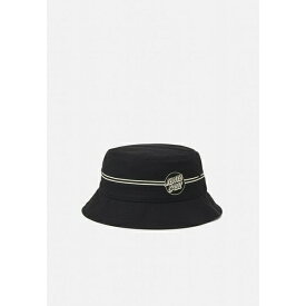サンタクルーズ メンズ 帽子 アクセサリー OPUS DOT STRIPE BUCKET HAT UNISEX - Hat - black