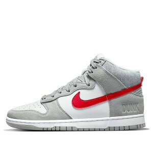 Nike �i�C�L �����Y �X�j�[�J�[ �yNike Dunk High SE 'Athletic Club - Light Smoke Grey Gym Red' DJ6152-001�z �T�C�Y US_12.5(30.5cm)