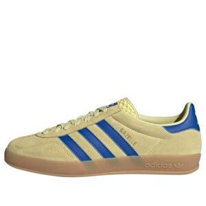 adidas �A�f�B�_�X �����Y �X�j�[�J�[ �yadidas Gazelle Indoor 'Powder Yellow Royal Blue' JH5406�z �T�C�Y US_M_14