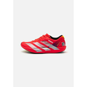 AfB_X fB[X ejX X|[c ADIZERO ADIOS 9 - Road running shoes - lucid red/footwear white/pure sulfur
