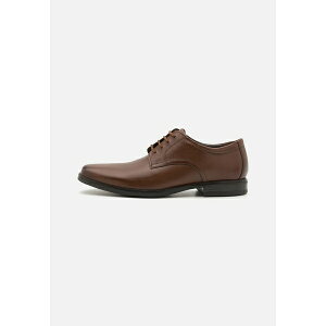N[NX Y T_ V[Y HOWARD WALK - Smart lace-ups - dark tan