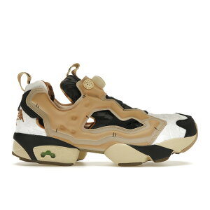 Reebok ���[�{�b�N �����Y �X�j�[�J�[ �yReebok Instapump Fury Kung Fu Panda�z �T�C�Y US_11(29.0cm) Tan/White/Black