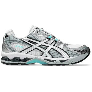 ASICS �A�V�b�N�X �����Y �X�j�[�J�[ �yASICS Gel-Nimbus 10.1 White Piedmont Grey Blue�z �T�C�Y US_M_4 White/Piedmont Grey