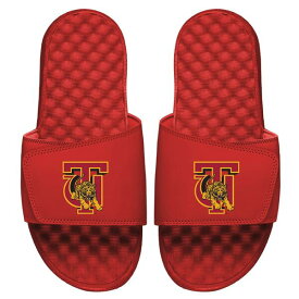 アイスライド メンズ サンダル シューズ Tuskegee Golden Tigers ISlide Primary Logo Slide Sandals Red