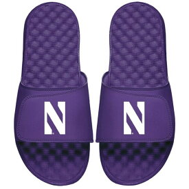 アイスライド メンズ サンダル シューズ Northwestern Wildcats ISlide Primary Logo Slide Sandals Purple