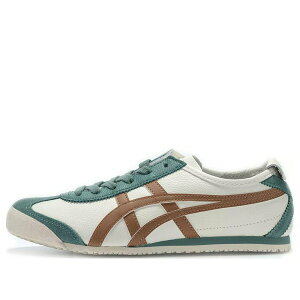 Onitsuka Tiger �I�j�c�J�^�C�K�[ �����Y �X�j�[�J�[ �yOnitsuka Tiger Mexico 66 'Cream Green Orange' 1183B771-115�z �T�C�Y US_5(23.0cm)