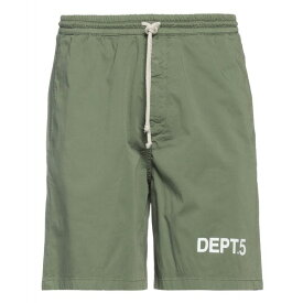 【送料無料】 デパートメントファイブ メンズ カジュアルパンツ ボトムス Shorts & Bermuda Shorts Military green