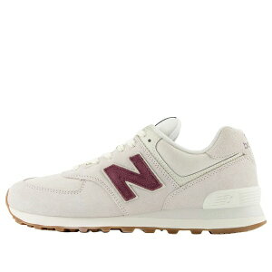 New Balance �j���[�o�����X �����Y �X�j�[�J�[ �yNew Balance 574 'Bone White Burgundy' U574NOW�z �T�C�Y US_10(28.0cm)