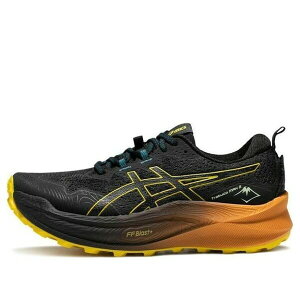 ASICS �A�V�b�N�X �����Y �X�j�[�J�[ �yASICS Trabuco Max 2 'Black Yellow' 1011B606-001�z �T�C�Y US_9(27.0cm)