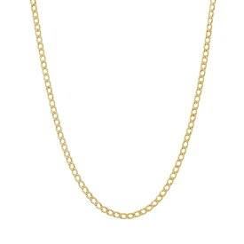 イタリアン ゴールド レディース ネックレス・チョーカー・ペンダントトップ アクセサリー Children's Curb Link Chain Necklace in 14k Gold, 14" + 2" extender Gold
