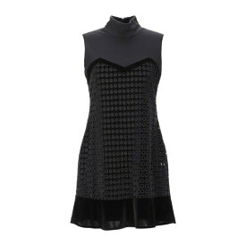 トラサルディ レディース ワンピース トップス Short dresses Black