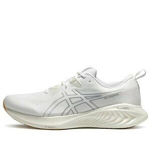 ASICS AVbNX fB[X Xj[J[ White/Grey y(WMNS) ASICS Gel-Cumulus 25 Running Shoes 'White' 1012B441-102z TCY US_7(24.0cm)