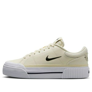 Nike iCL fB[X Xj[J[ Pale Ivory/Muslin/White/Black y(WMNS) Nike Court Legacy Lift 'Pale Ivory White' FV5526-101z TCY US_5(22.0cm)