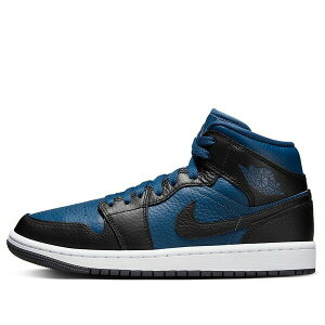 Air Jordan W[_ fB[X Xj[J[ Black/French Blue-White y(WMNS) Air Jordan 1 Mid SE 'Split - French Blue' DR0501-401z TCY US_5(22.0cm)