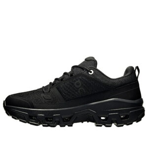 On Running I jO fB[X Xj[J[ Black y(WMNS) On Running Cloudrock Low WP 'All Black' 3WF10141043z TCY US_6.5(23.5cm)