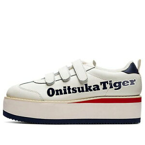 Onitsuka Tiger IjcJ^CK[ fB[X Xj[J[ Creamy y(WMNS) Onitsuka Tiger Delegation Chunk Sneakers 'Cream y' 1182A207-112z TCY US_6(23.0cm)