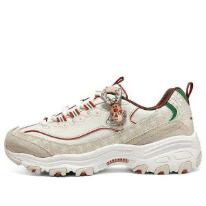 Skechers XPb`[Y fB[X Xj[J[ Natural/Multicolor y(WMNS) Skechers D'Lites 1.0 'Christmas Edition - Natural Multicolor' 150037-NTMTz TCY US_8(25.0cm)
