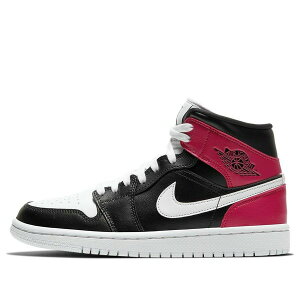 Air Jordan W[_ fB[X Xj[J[ Black/White-Noble Red y(WMNS) Air Jordan 1 Mid 'Noble Red' BQ6472-016z TCY US_7(24.0cm)