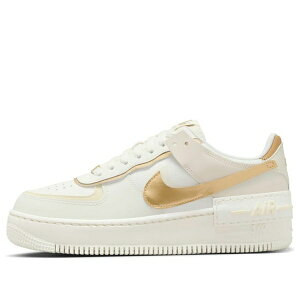 Nike iCL fB[X Xj[J[ Sail/Metallic Gold y(WMNS) Nike Air Force 1 Shadow 'Sail Metallic Gold' DZ1847-108z TCY US_W_11