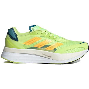adidas �A�f�B�_�X �����Y �X�j�[�J�[ �yadidas Adizero Boston 10 Pulse Lime Flash Orange Teal�z �T�C�Y US_M_13 Pulse Lime/Flash Orange/Real Teal