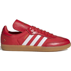 adidas AfB_X Y Xj[J[ yadidas Samba OG Oyster Holdings Redz TCY US_8.5(26.5cm) Red/Cloud White/Gold Metallic