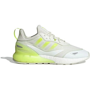 adidas AfB_X Y Xj[J[ yadidas ZX 2K Boost 2.0 White Semi Solar Slimez TCY US_12.5(30.5cm) White Tint/Semi Solar Slime/Semi Solar Slime