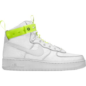 Nike �i�C�L �����Y �X�j�[�J�[ �yNike Air Force 1 High Magic Stick VIP�z �T�C�Y US_8.5(26.5cm) White/White-Volt-White