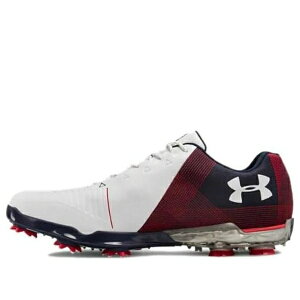 Under Armour �A���_�[�A�[�}�[ �����Y �X�j�[�J�[ �yUnder Armour Spieth 2 'White Navy Red' 3000165-107�z �T�C�Y US_12(30.0cm)