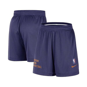 �i�C�L �����Y �J�W���A���p���c �{�g���X Men's and Women's Purple Phoenix Suns Warm Up Performance Practice Shorts Purple