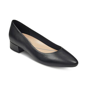 C[W[Xsbg fB[X Xb|E[t@[ V[Y Women's Eflex Caldise Slip-on Low Heel Dress Pumps Black