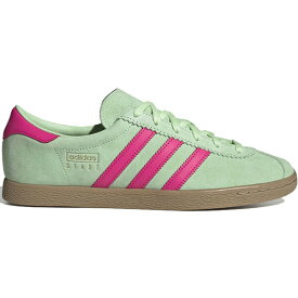 adidas アディダス メンズ スニーカー 【adidas Stadt】 サイズ US_9.5(27.5cm) Glow Green Shock Pink