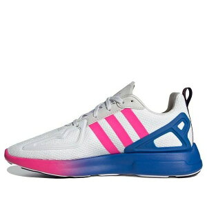 adidas �A�f�B�_�X ���f�B�[�X �X�j�[�J�[ �y(WMNS) adidas ZX 2K Flux 'Gradient Sole - White Shock Pink' FY0607�z �T�C�Y US_7(24.0cm)