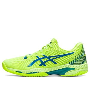 ASICS �A�V�b�N�X ���f�B�[�X �X�j�[�J�[ �y(WMNS) ASICS Solution Speed FF 2 Clay 'Hazard Green' 1042A134-300�z �T�C�Y US_6(23.0cm)