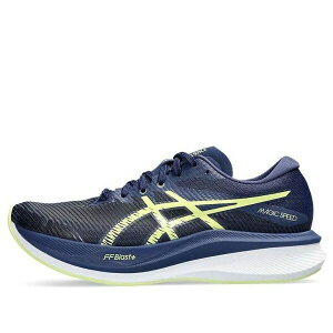 ASICS �A�V�b�N�X ���f�B�[�X �X�j�[�J�[ �y(WMNS) ASICS Magic Speed 3 'Illusion Blue Glow Yellow' 1012B518-400�z �T�C�Y US_5.5(22.5cm)