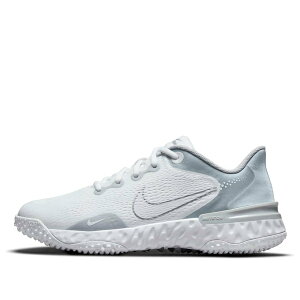 Nike �i�C�L ���f�B�[�X �X�j�[�J�[ �y(WMNS) Nike Alpha Huarache Elite 3 Turf 'White Metallic Silver' CZ0103-102�z �T�C�Y US_W_12