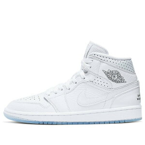 Jordan �W���[�_�� ���f�B�[�X �X�j�[�J�[ �y(WMNS) Air Jordan 1 Mid 'Unit Totale' CI9100-100�z �T�C�Y US_W_12