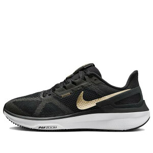 Nike �i�C�L ���f�B�[�X �X�j�[�J�[ �y(WMNS) Nike Air Zoom Structure 25 'Black Metallic Gold' DJ7884-003�z �T�C�Y US_9(26.0cm)