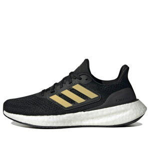 adidas �A�f�B�_�X ���f�B�[�X �X�j�[�J�[ �y(WMNS) adidas PureBoost 23 Shoes 'Black Gold Metallic' IF2391�z �T�C�Y US_8(25.0cm)